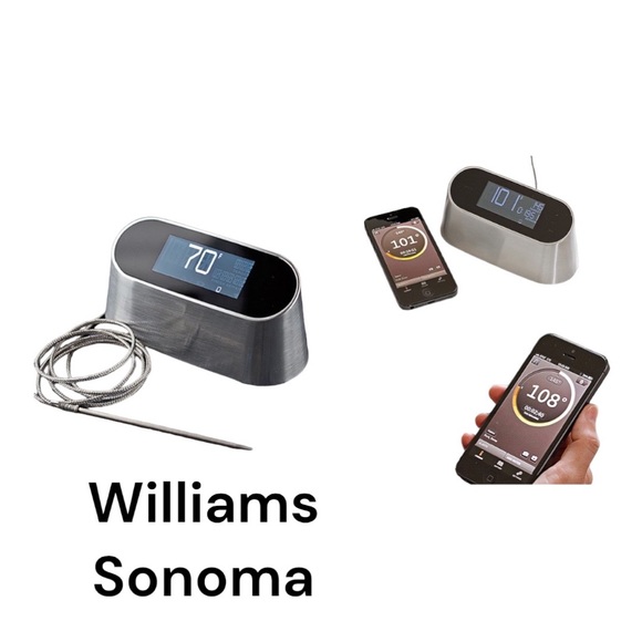 NEW Williams Sonoma Smart Thermometer • 87072 • 5 ⭐️⭐️⭐️⭐️⭐️ Consumer Reports